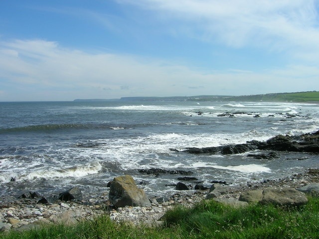 Coastline of Boyndie Bay