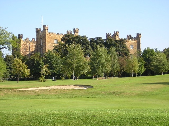 Lumley Castle from Chester-le-Street Golf Course