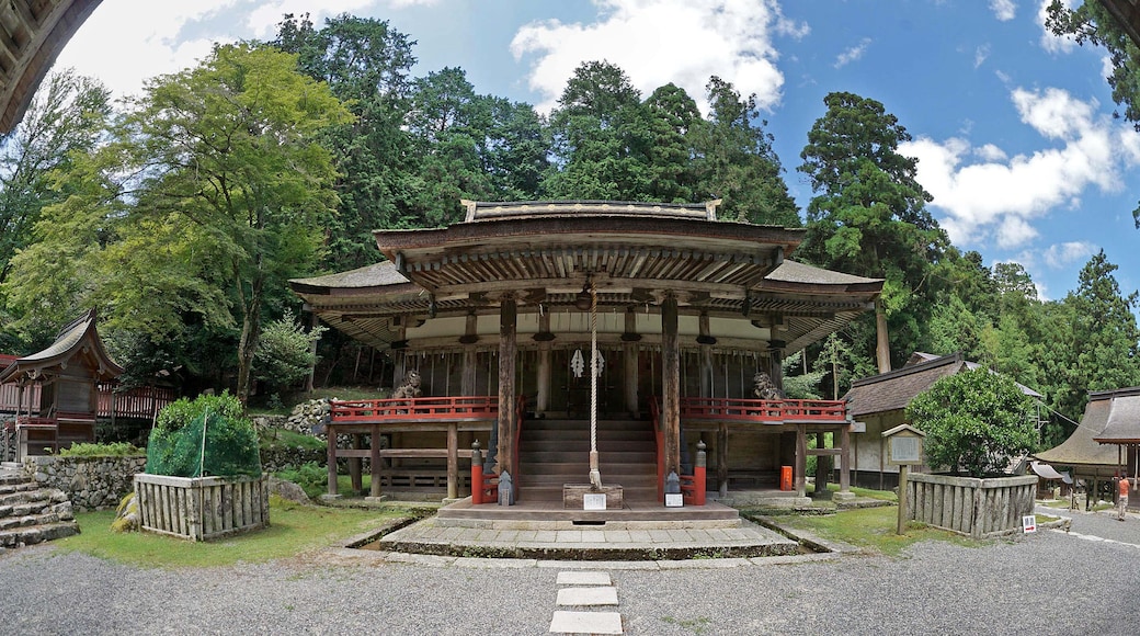 ภาพ "ศาลเจ้า Hiyoshi Taisha" โดย z tanuki (CC BY) / ตัดภาพจากขนาดต้นฉบับ