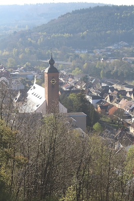 This is a photograph of an architectural monument. It is on the list of cultural monuments of Rodalben