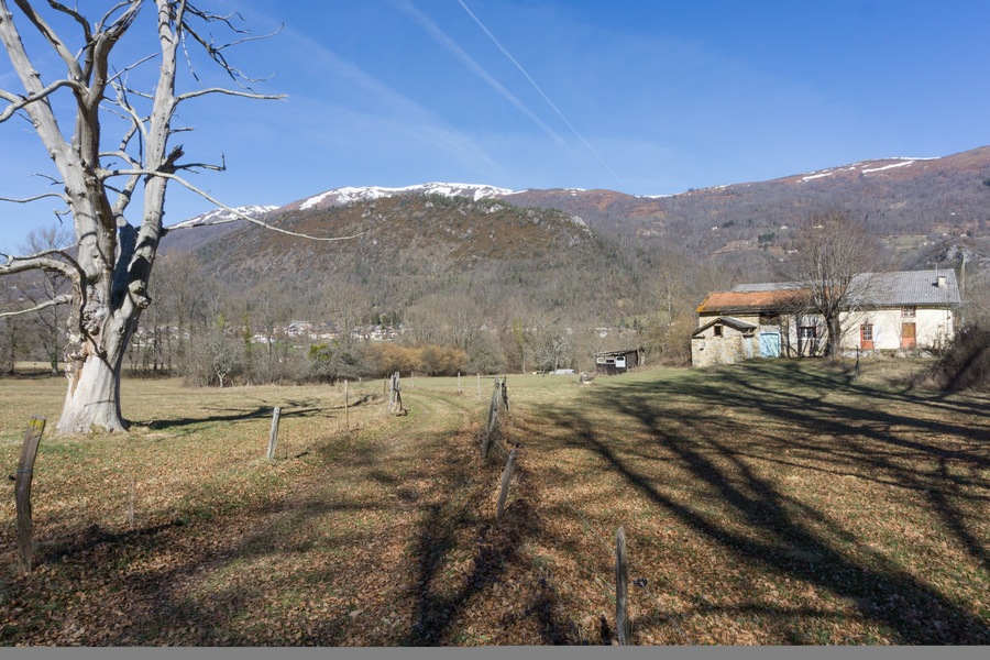 From hike around Saurat, France
