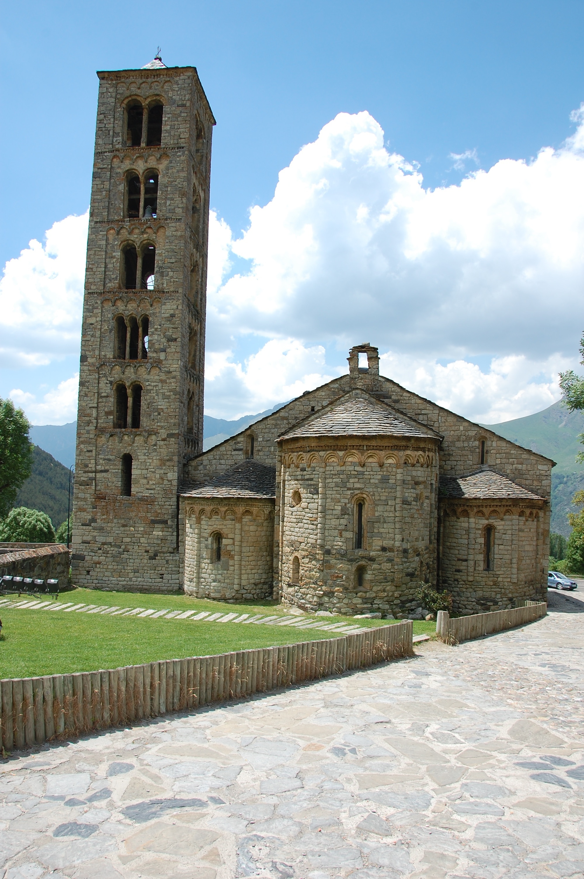the church of sant climent de taull, val de boi