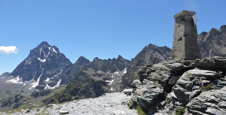 Parco del Monviso (Q47192508) Mount Viso from colle Armoine