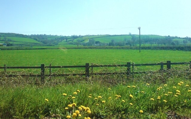 Rural view Seen from the A40.