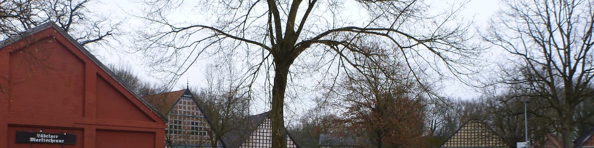 Photo "Rundlingsdorf Lübeln, Ortseingang" by wusel007 (Creative Commons Attribution-Share Alike 3.0) / Cropped from original