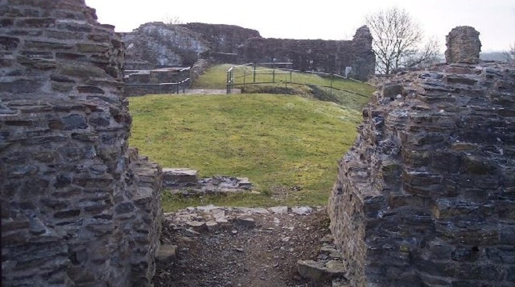 Photo "Dolforwyn Castle" by Ralph Rawlinson (CC BY-SA) / Cropped from original