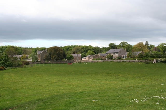 Warenford From the footpath to the east of the village.