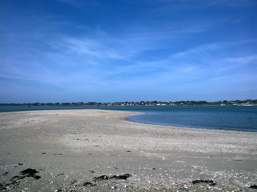 Morbihan Plouharnel Les Sables Blancs Pen Er Le Baie De Quiberon 25032016