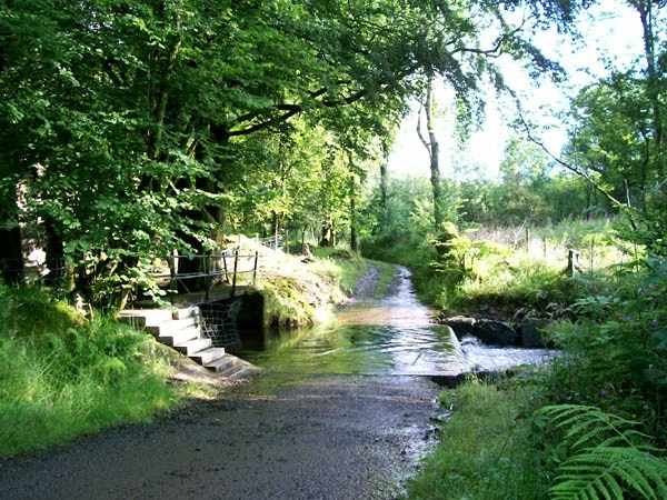 Ford A ford survives at this crossing of the Afon Meilwch.