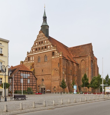 Bad Wilsnack, Brandenburg, Germany. St. Nicholas Church.