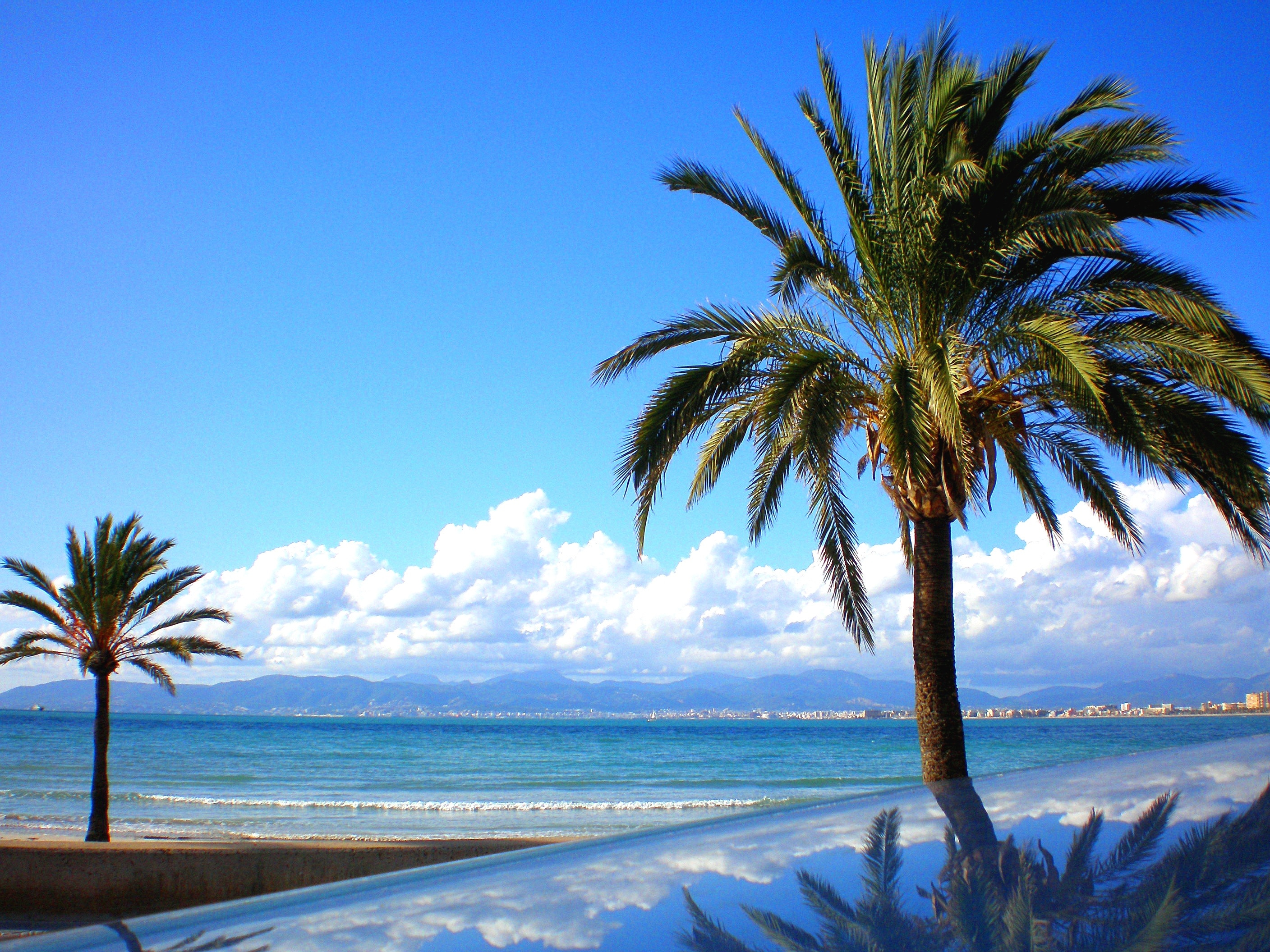 Mallorca - Panorama de la Bahía de Palma visto desde El Arenal