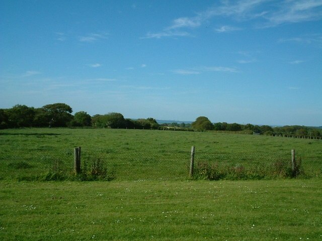 Homestead Farm. The mainland is just visible in the far distance.