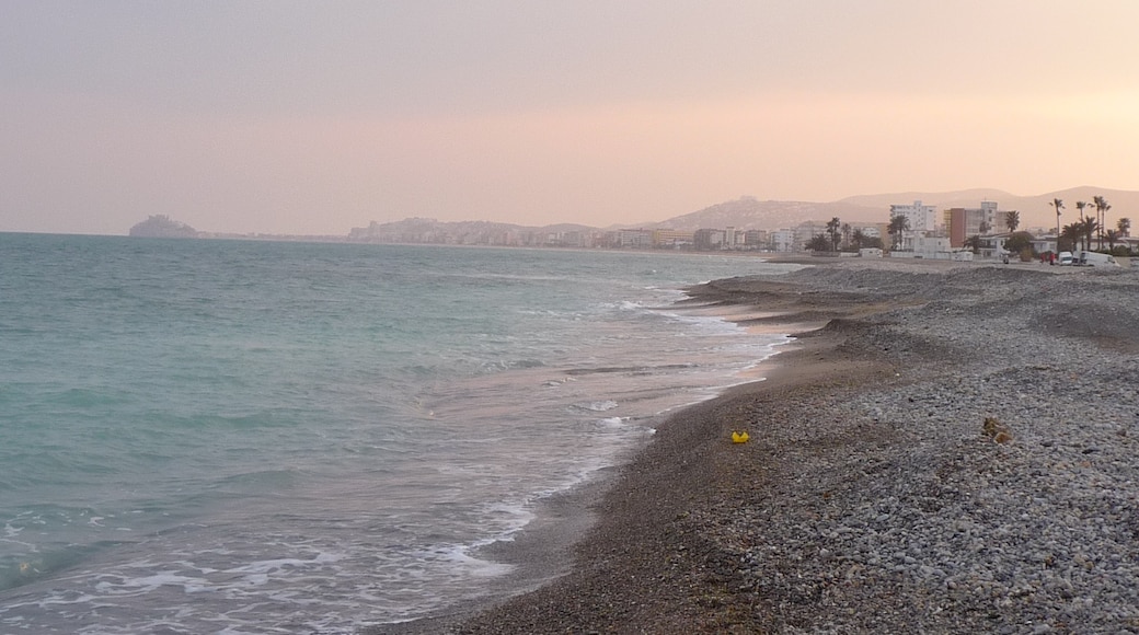 "Playa de Morrongo"-foto av Olga Gairin (CC BY-SA) / Urklipp från original