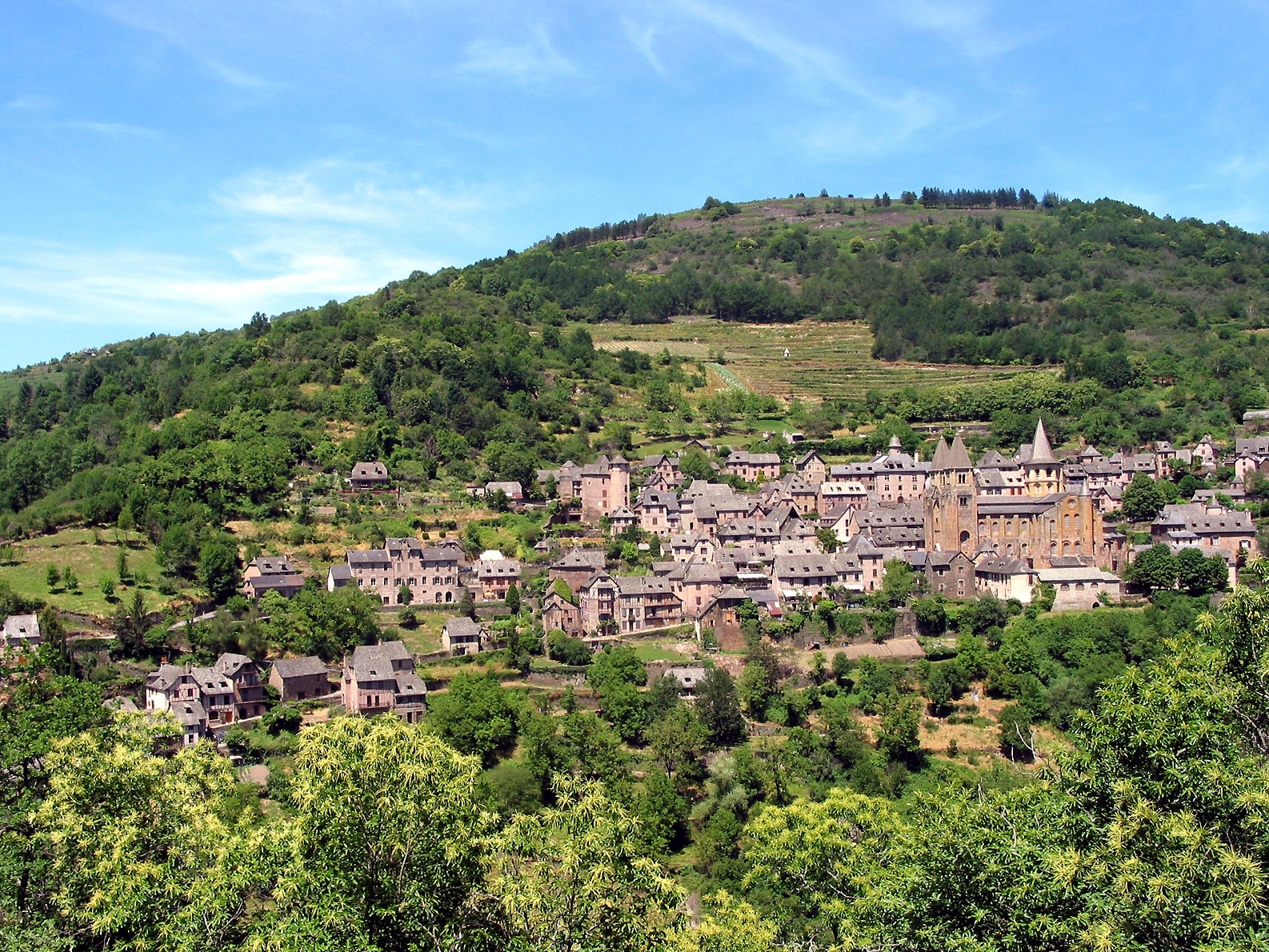 Conques, Conques-en-Rouergue, Aveyron, France