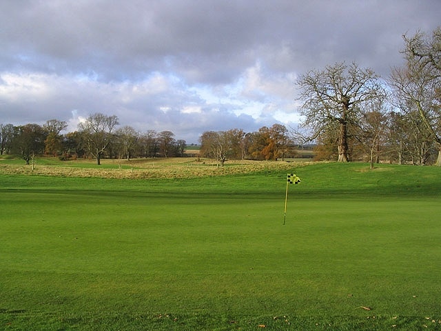 The Roxburghe Golf Course This championship golf course, designed by Dave Thomas and opened in 1997, is one of the top inland courses in Scotland. It has been the venue for the Scottish Seniors Open and in 2008 will host the Amateur Boys championship. The professional course record of 66 is held by Sergio Garcia. Viewed in late November.