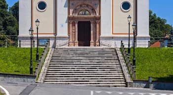 Church at Crespi d'Adda, Italy
