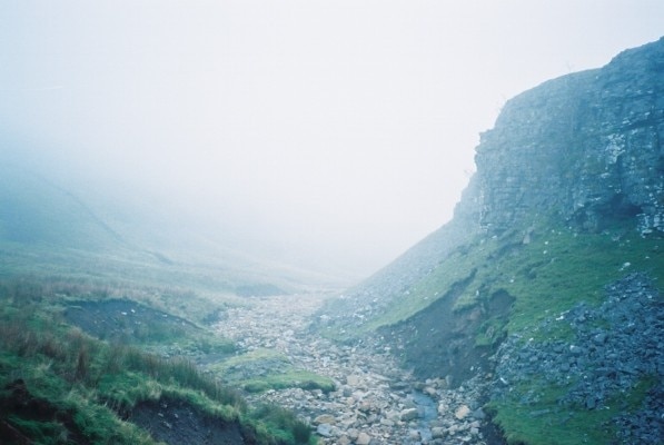 Little Gill in mist.