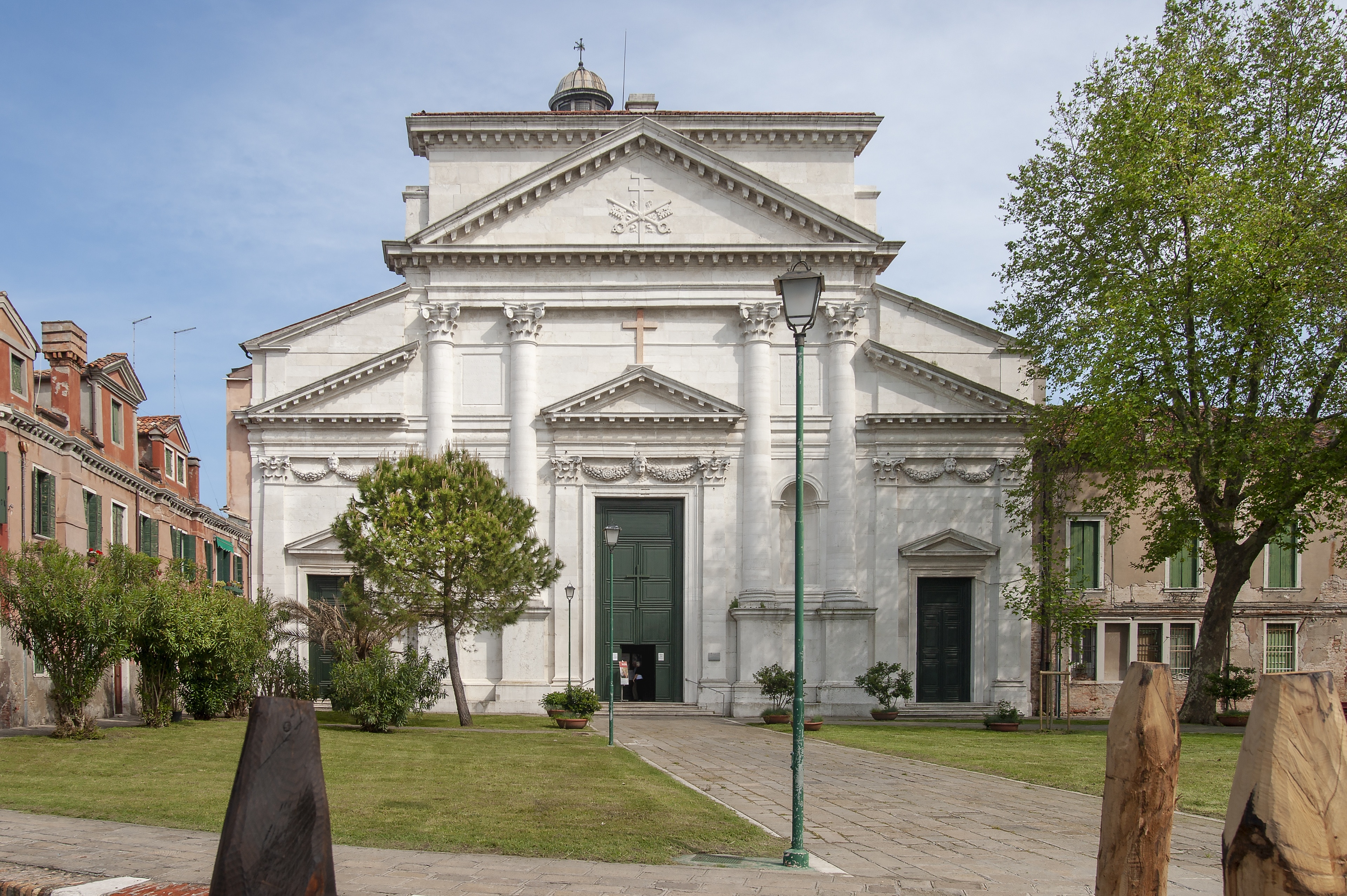 English: Church of San Pietro di Castello, Venice; Facade