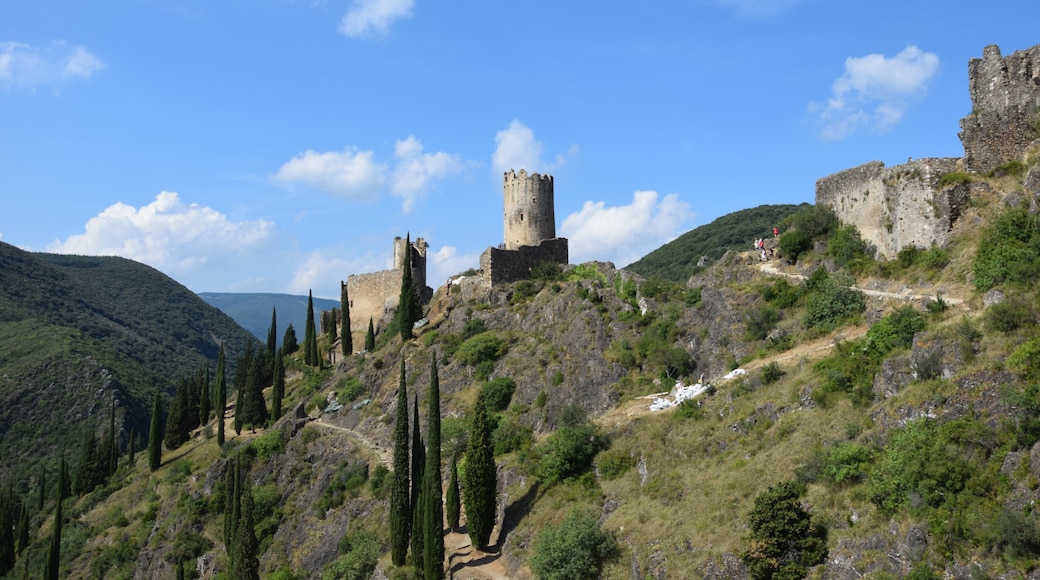 Photo "Castle of Lastours" by Tournasol7 (CC BY-SA) / Cropped from original