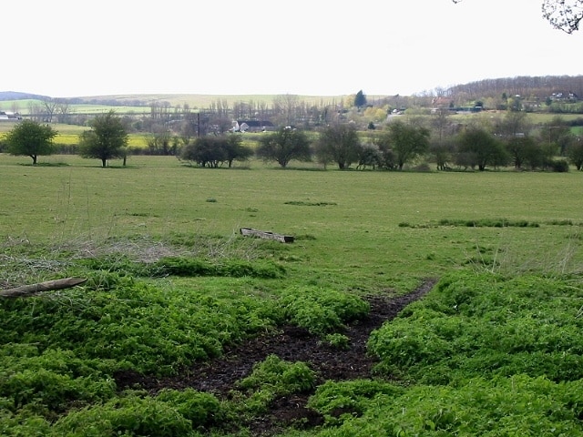 View across the fields near Denstroude