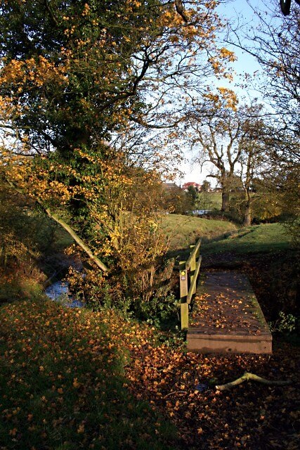 Footbridge near Salmonby Lake