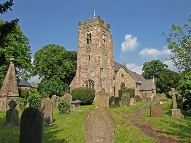 "Bolton-on-Swale"-foto av wfmillar (CC BY-SA) / Urklipp från original