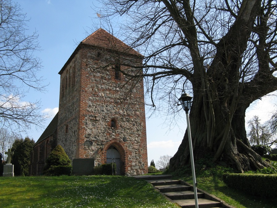 church in Slate, disctrict Parchim, Mecklenburg-Vorpommern, Germany