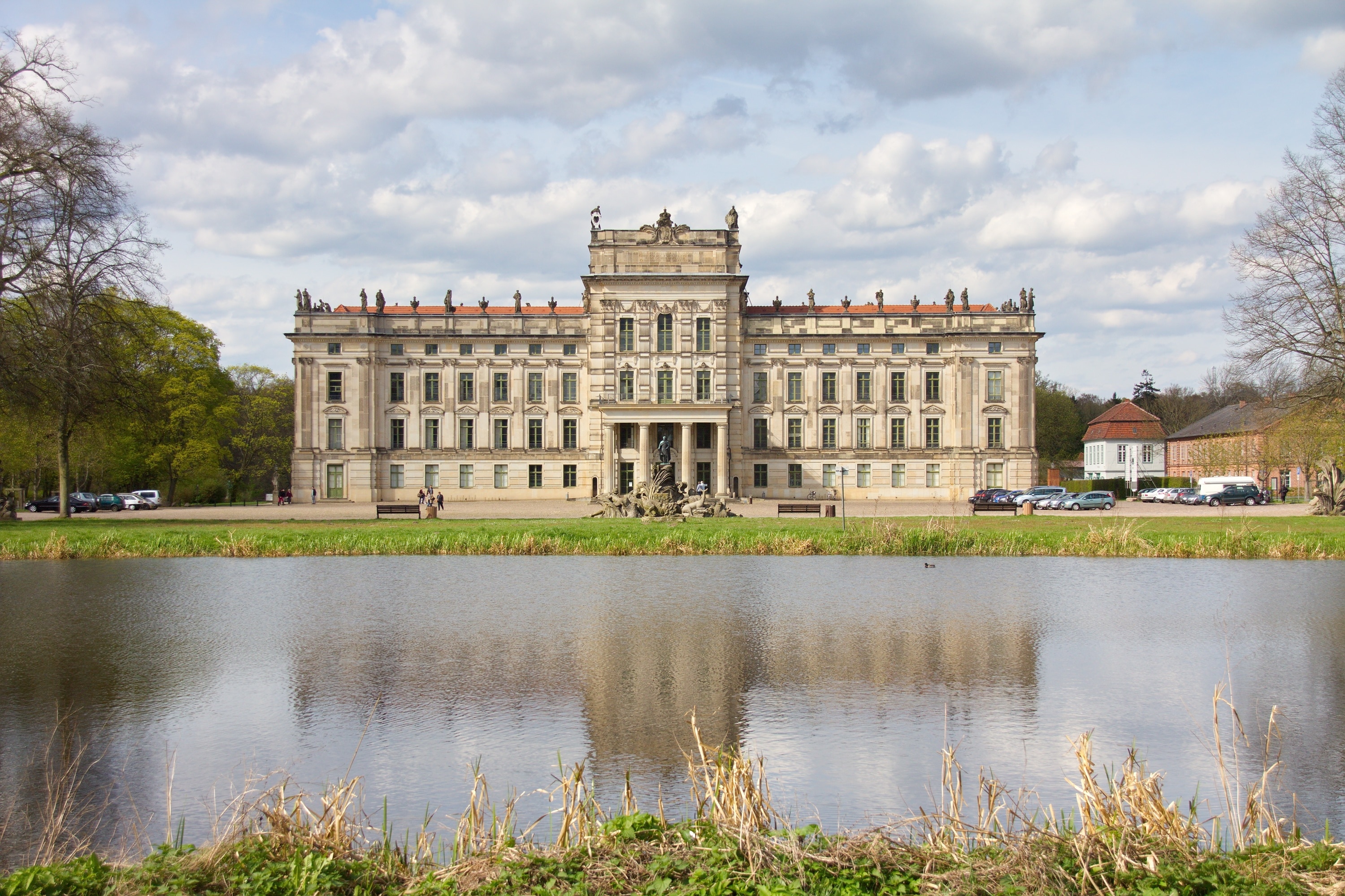 Schloss Ludwigslust in Ludwigslust, Mecklenburg-Vorpommern, Deutschland