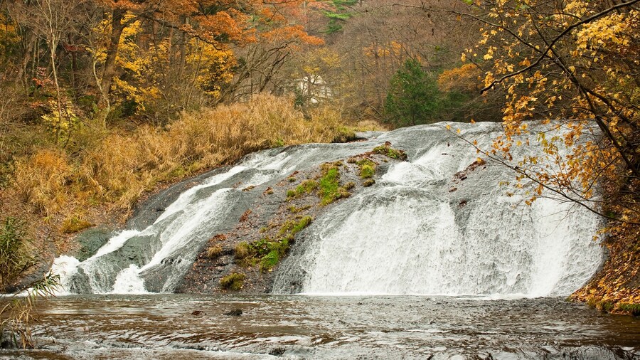 Photo "岩手県花巻市にある釜淵の滝 Kamabuchi Falls" by Tomofumi Sato (Creative Commons Attribution-Share Alike 3.0) / Cropped from original