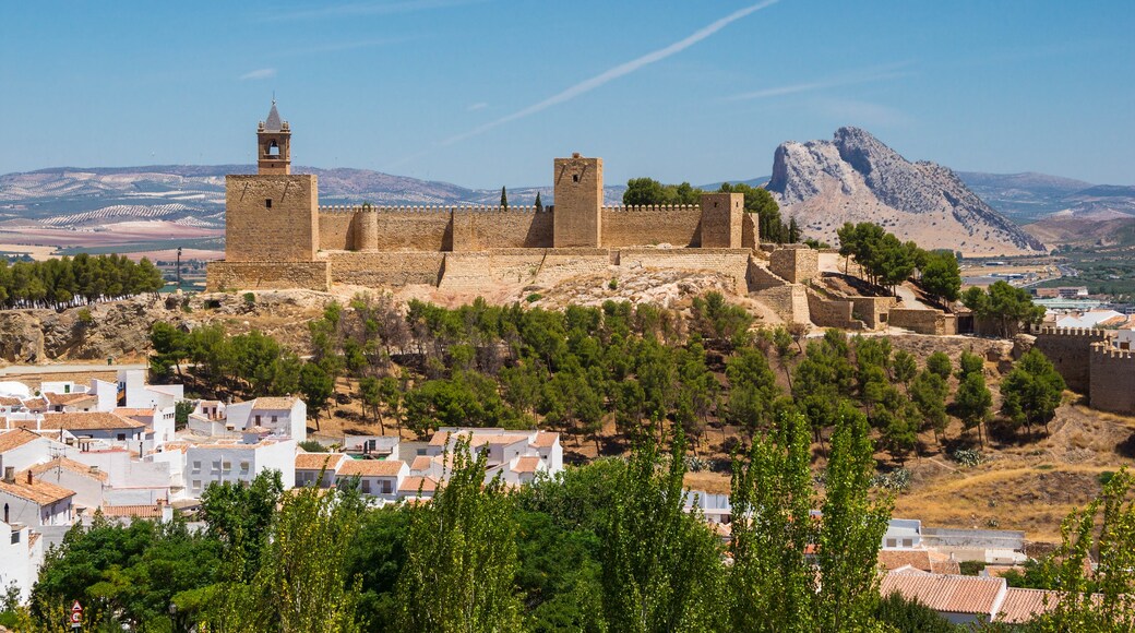 The Alcazaba (fortress) of Antequera, Andalusia, Spain