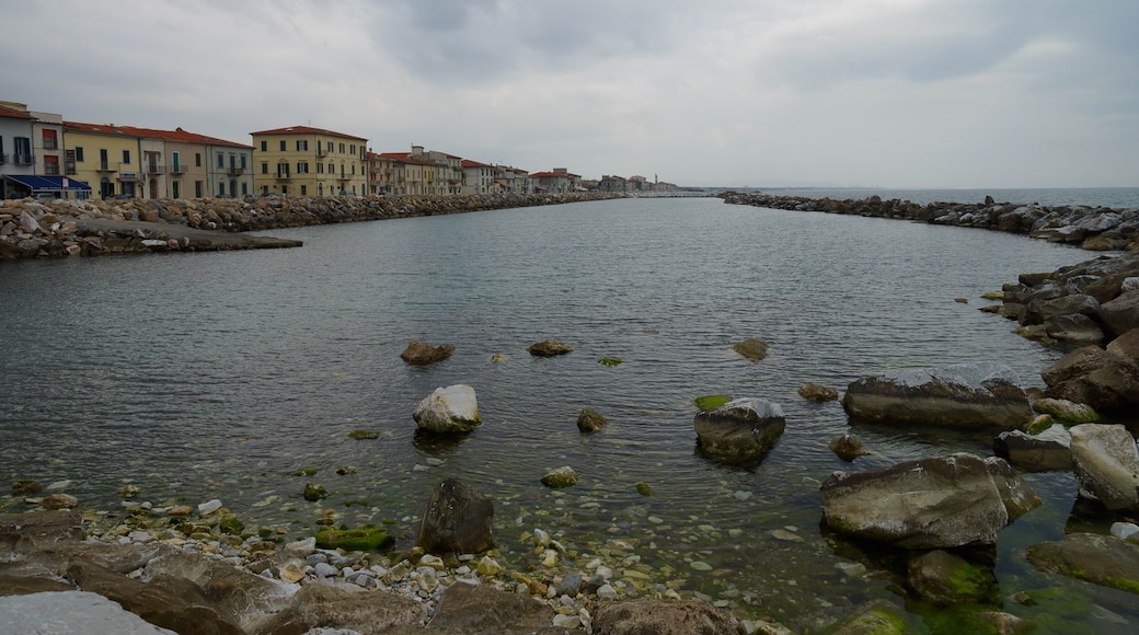 Plage de Marina di Pisa, Italie