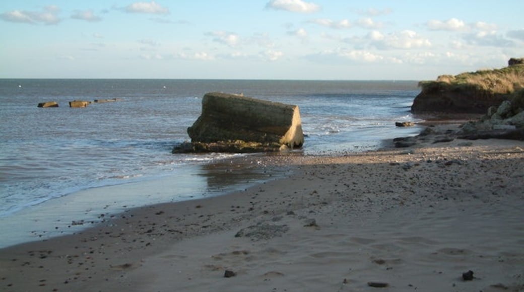 Foto „Strand von Fraisthorpe“ von JThomas (CC BY-SA)/zugeschnittenes Original