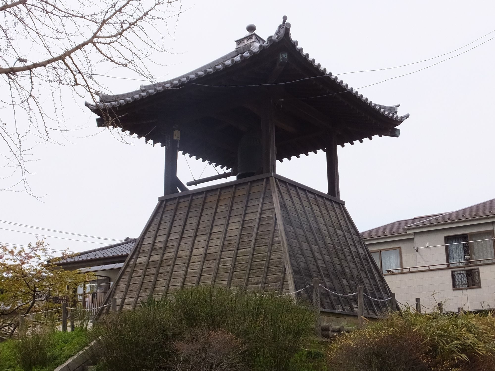 'Toki no Kane' (Bell of Time) bell tower in Iwatsuki-ku, Saitama