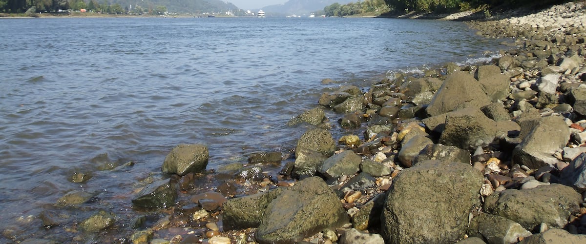 Der Rhein bei Unkel, Rheinland-Pfalz