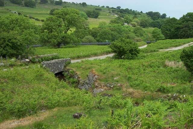 Road bridge near Coedty Mawr. Road bridge near Coedty Mawr at SH 75825 66925.