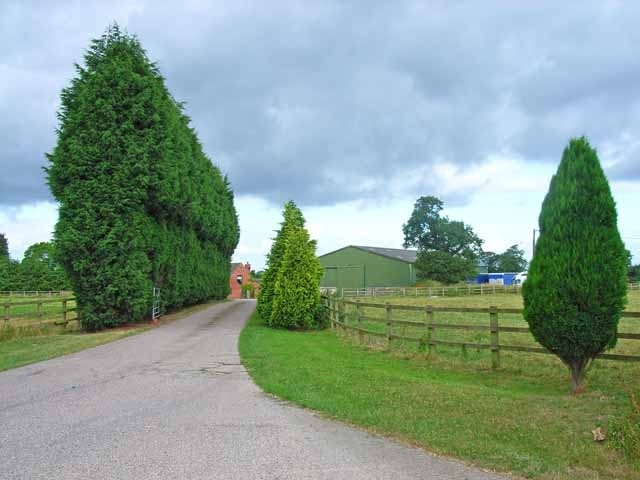 Leyhill Farm. Between Sudbury and Doveridge