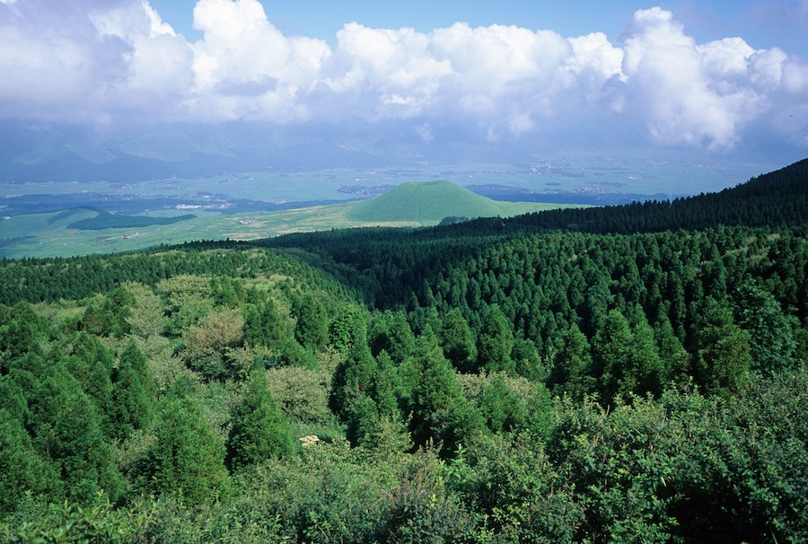 阿蘇山、米塚