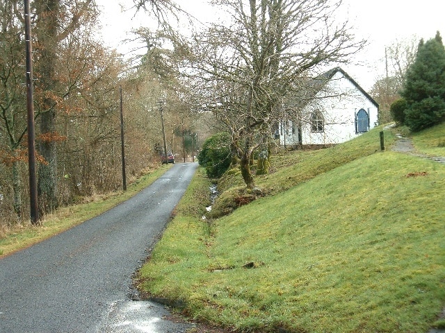 Disused chapel at Portsonachan.