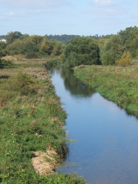 River Gipping view north from road bridge