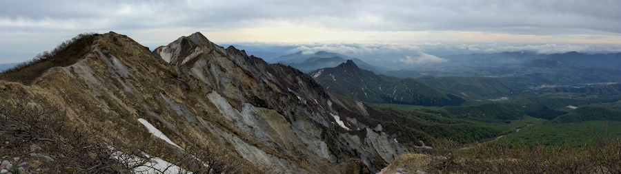 Mount Daisen in Tottori prefecture, Japan.