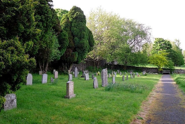 The current graveyard at Matterdale