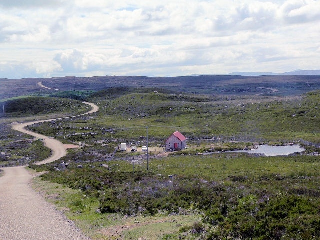 Winding road approaching Reaulay