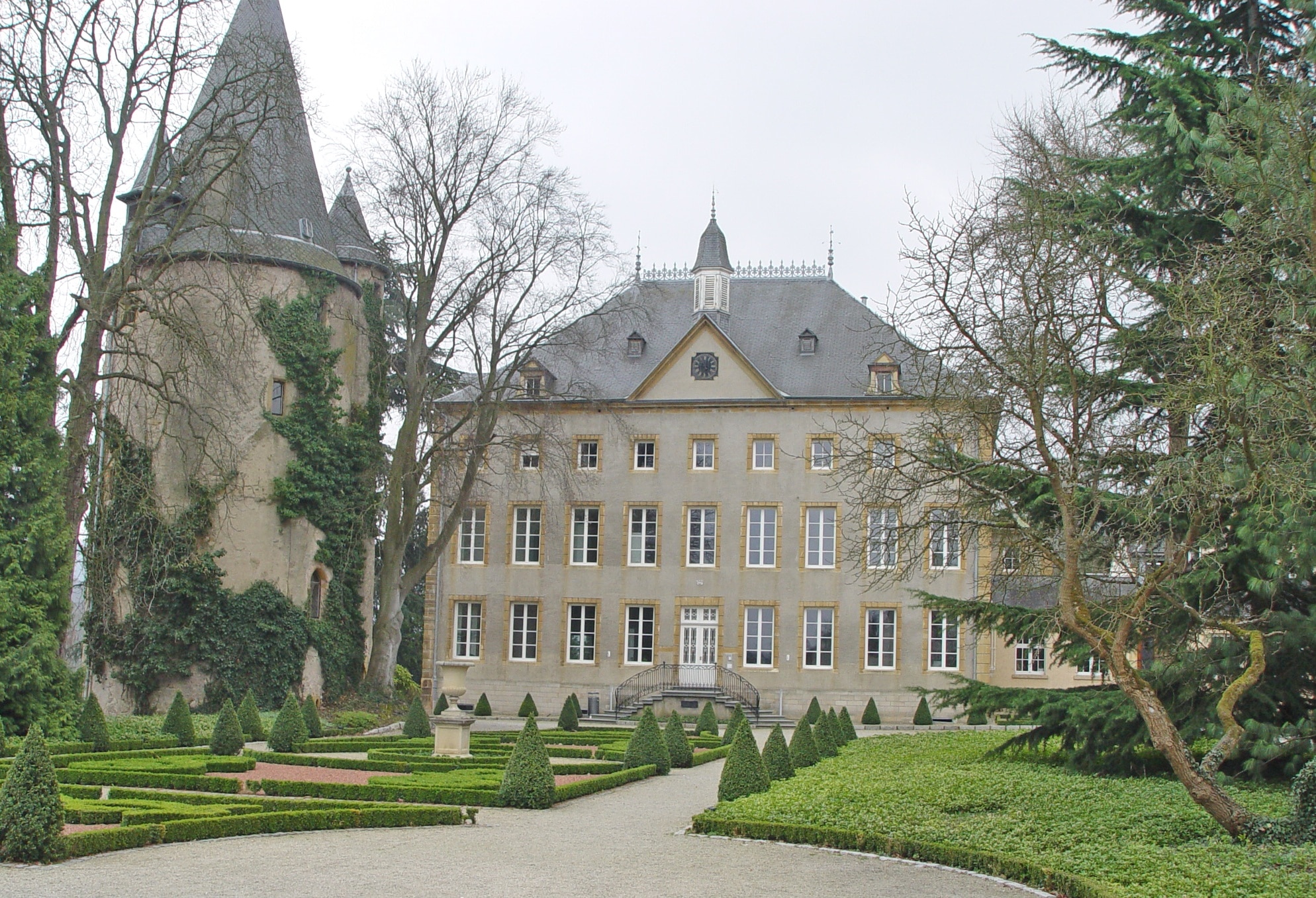 Castle in Schengen, Luxemburg
