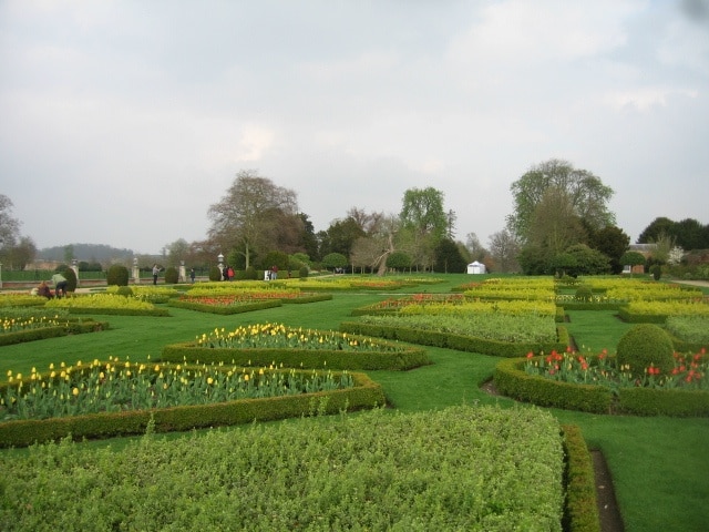 Formal garden - Wimpole Hall