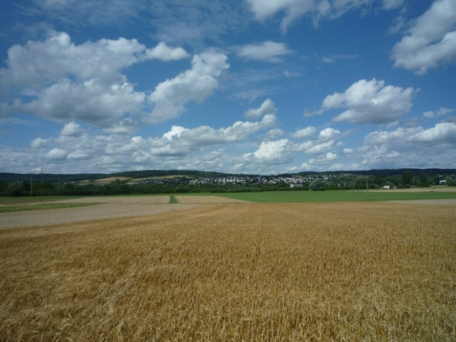 Landschaft bei Oberbiel