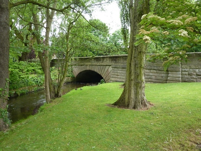 Harewood Road bridge over Keswick Beck