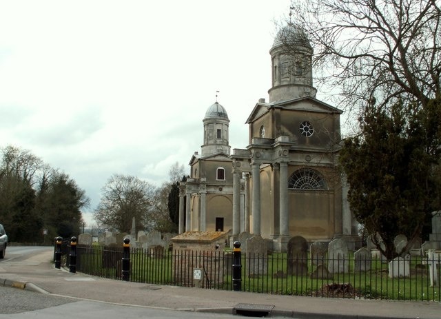 Mistley Towers, Mistley, Essex Mistley Towers are all that survive of St. Mary's church, which was designed by Robert Adam and built in 1776. The towers are now in the care of English Heritage.