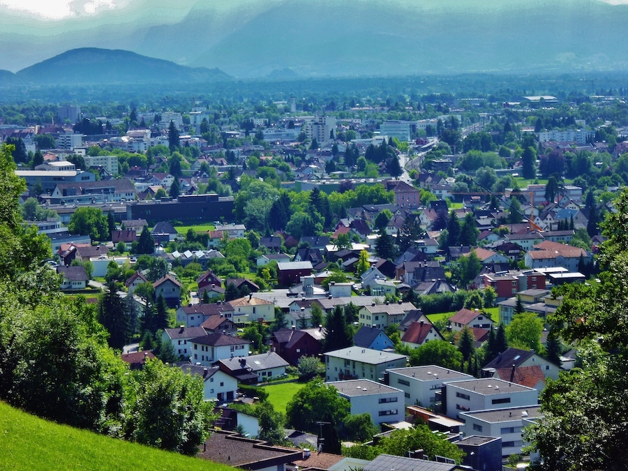 Blick ins Rheintal