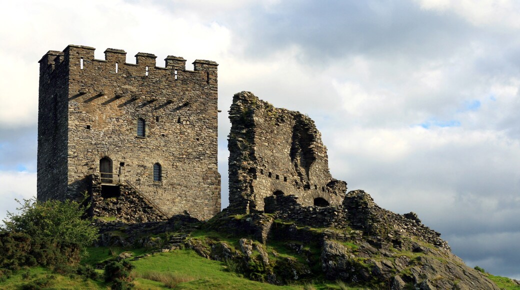 "Dolwyddelan Castle"-foto av Jeff Buck (CC BY-SA) / Urklipp från original