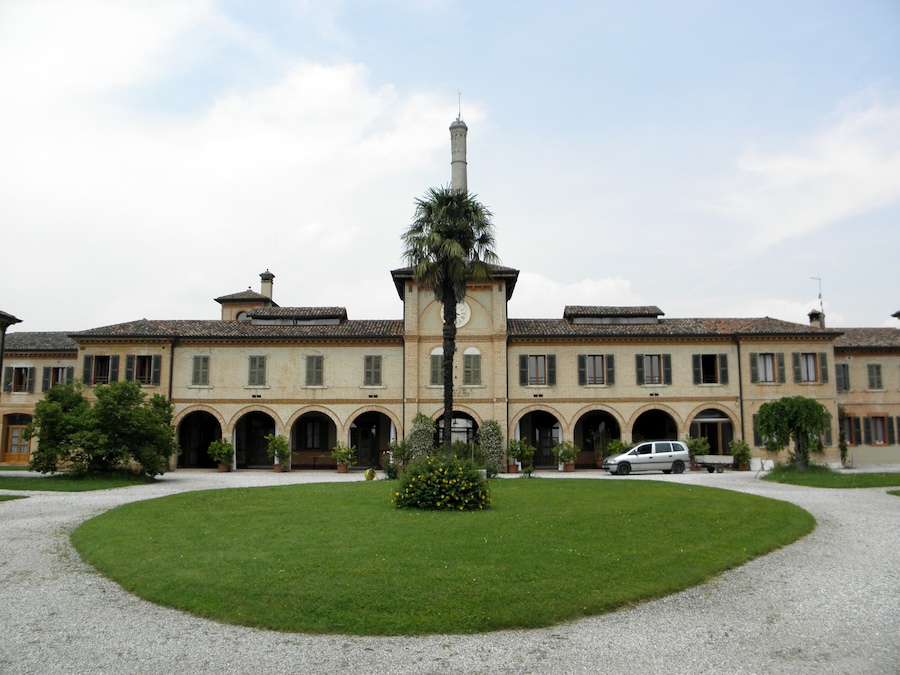 Campocroce, frazione di Mogliano Veneto: il complesso dell'ex Filanda Motta, sorto nella metà del XIX secolo.
